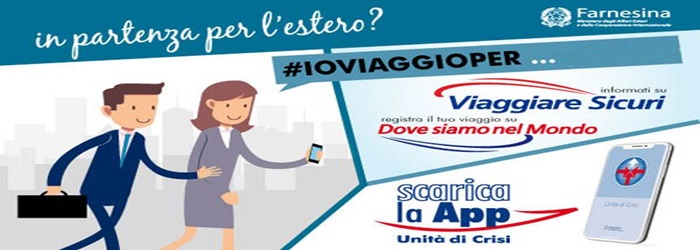 viaggiare sicuri app